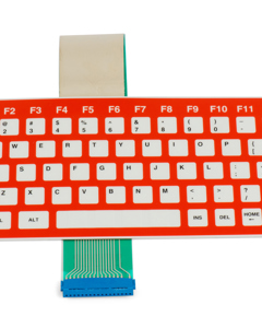 Tastatur für MC99NT / NTII US rot